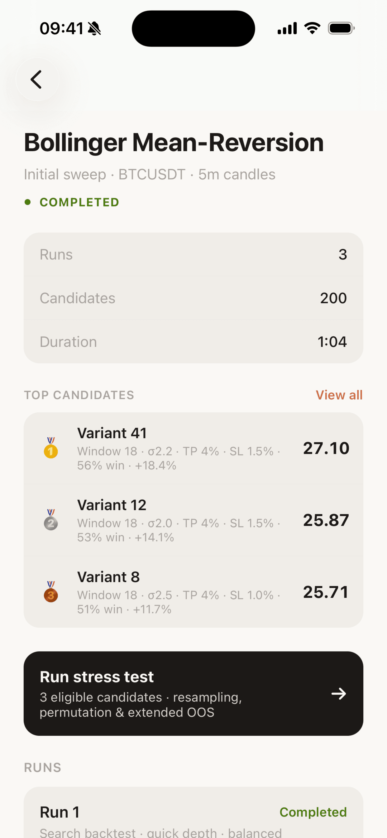 Validate at scale